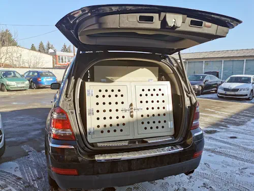 Prepravný dvoj-box s vyberateľnou stredovou prepážkou ORMONT